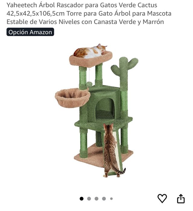 Árbol rascador para gatos