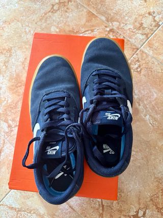 Zapatillas Nike SB Chron Azul/Marrón