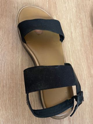 Sandalias negras plataforma