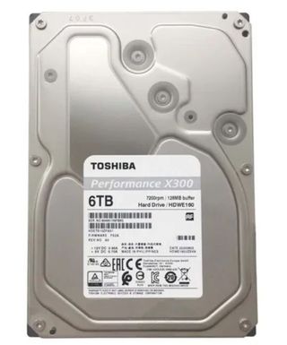 Disco Duro Toshiba X300 6TB 7200RPM SATA III 128MB