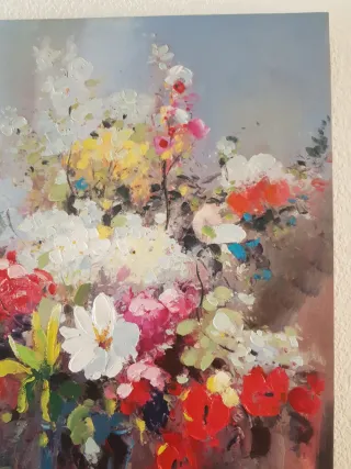 Cuadro de flores 