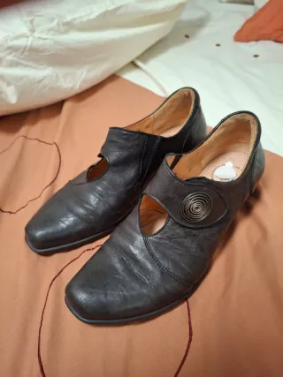 Zapatos piel vintage mujer Talla 39