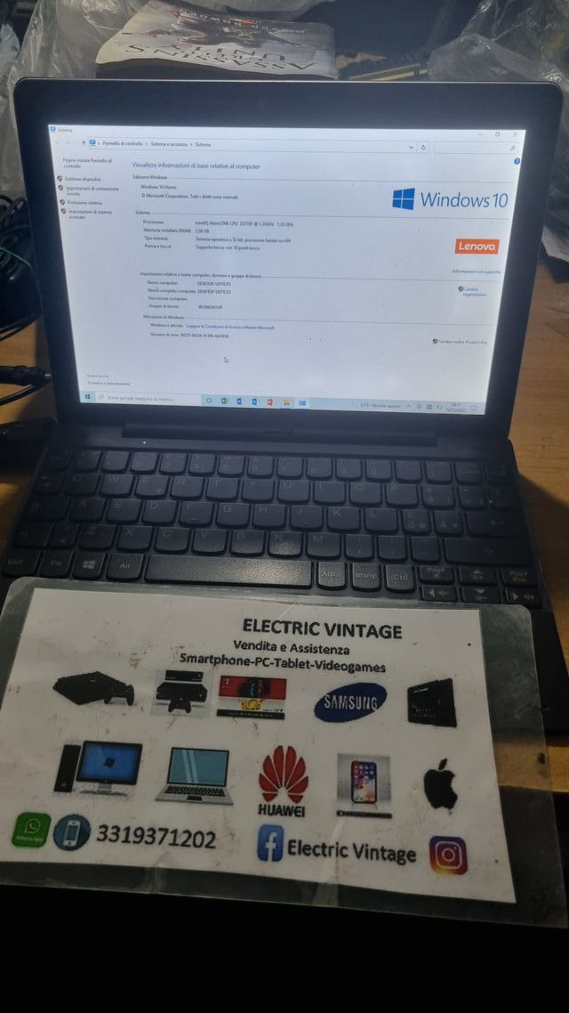 Tableta 9362N-PC/Lenovo Windows 10