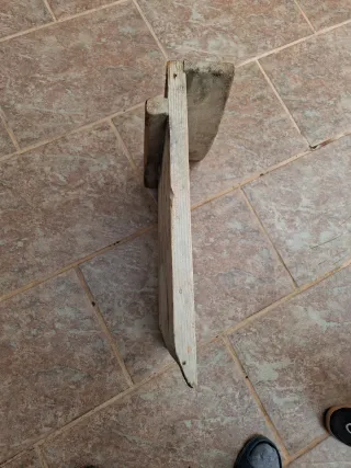 Tabla de lavar antigua de demadera