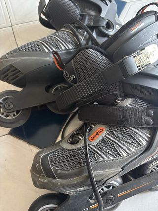 Patines en línea Oxelo Talla 44 + rodilleras