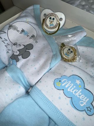 Conjunto lana bebé 0 meses