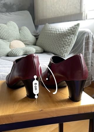 Botines mujer morados talla 39