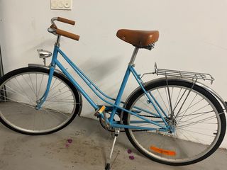 Bicicleta Vintage Azul restaurada