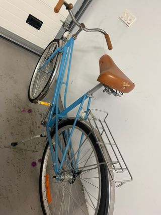 Bicicleta Vintage Azul restaurada