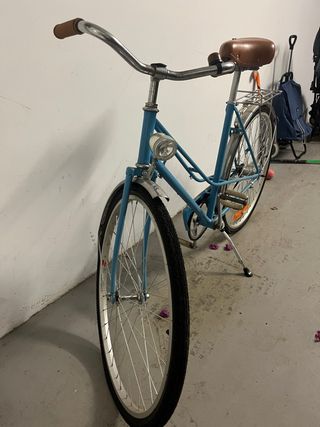Bicicleta Vintage Azul restaurada