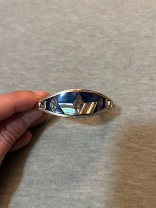 Pulsera Alpaca Cristales Incrustados.