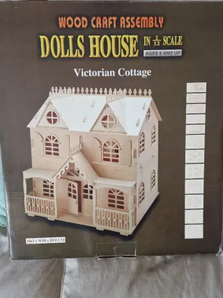 Casa delle Bambole in Legno Vittoriana