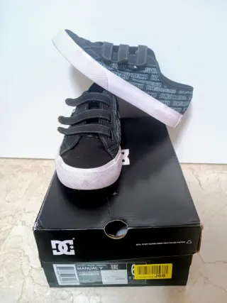 Zapatillas DC Shoes Manual V Youth Velcro
