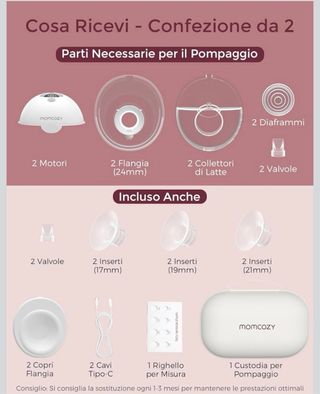 Tiralatte Momcozy M5