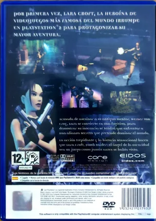 Lara Croft Tomb Raider PS2: El Ángel Oscuridad