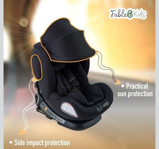 Cadeira de carro FableKids NORA i-Size 40-150cm