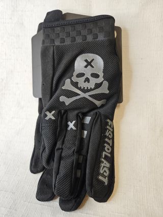 Guantes FISTPLAST Calavera y Tibias Cruzadas