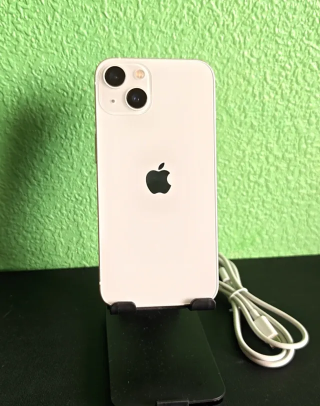 iPhone 13 128 GB bianco impeccabile+fattura