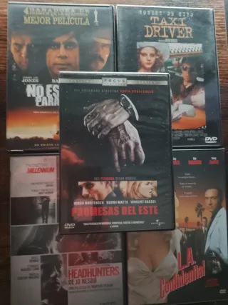 Lote 5 Películas DVD
