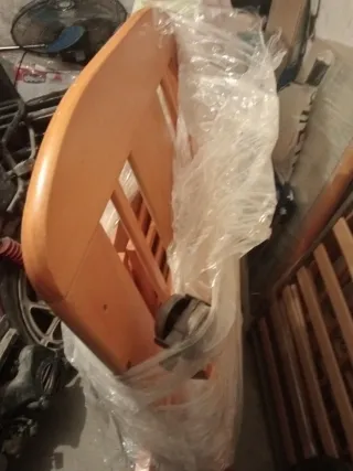 Mini cuna y cuna  con colchón