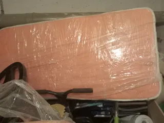 Mini cuna y cuna  con colchón