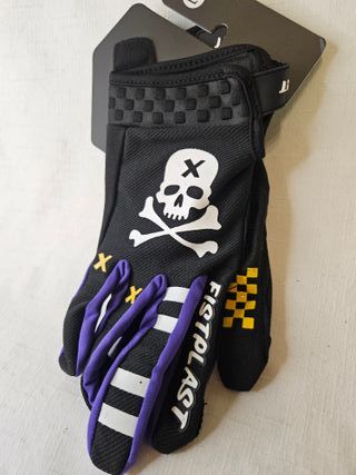 Guantes Fist Talla L Calavera y Tibias Cruzadas