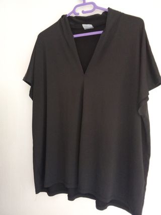 Blusa Infinity Negra Talla XXL