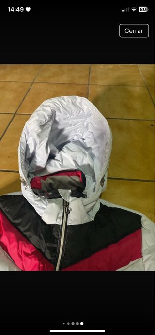 Anorak invierno nieve multicolor