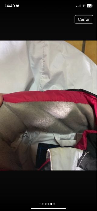 Anorak invierno nieve multicolor