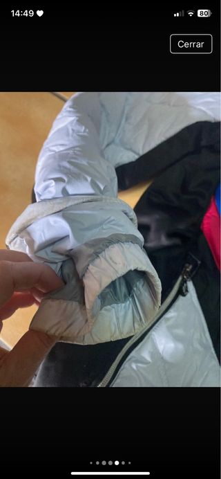 Anorak invierno nieve multicolor