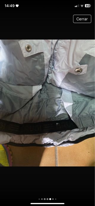 Anorak invierno nieve multicolor