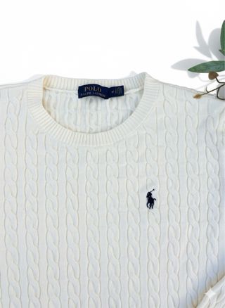 Jersey Polo Ralph Lauren Blanco Talla M