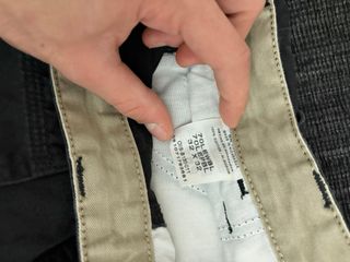 Pantaloni Cargo Wrangler Neri Taglia 48