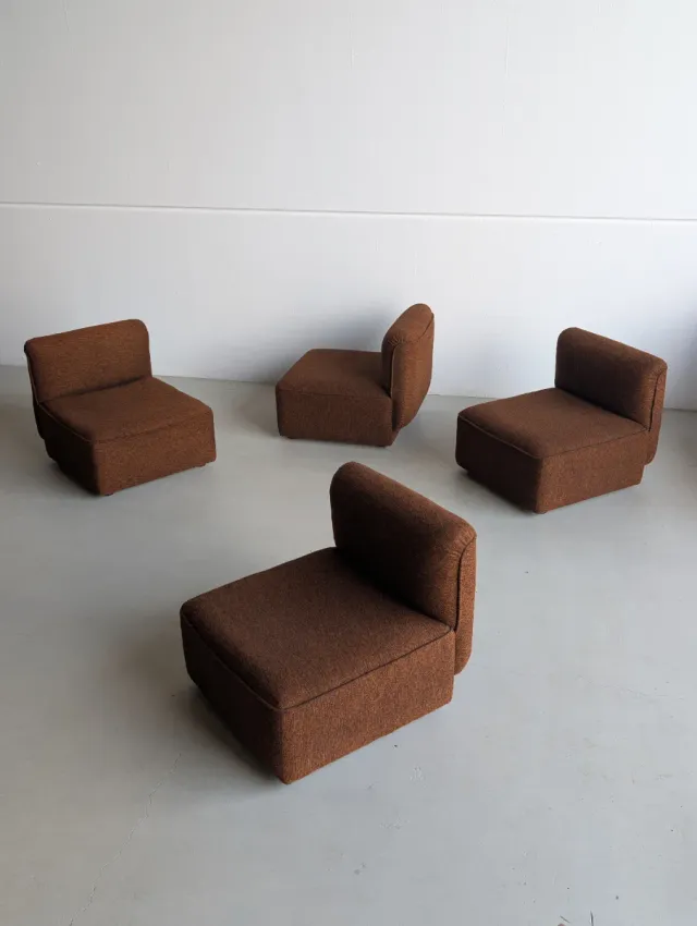 Poltrone modulari anni '70