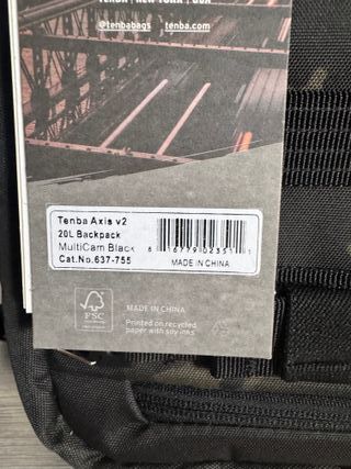 Mochila Tenba Axis v2 20L Multicam