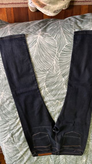 Pantalón vaquero Zara azul