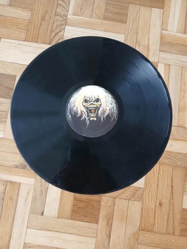 Vinilo LP IRON MAIDEN THE NUMBER OF THE BEAST 1982