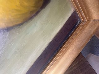 2 Cuadros Óleo Vintage Florero y Bodegón firmado