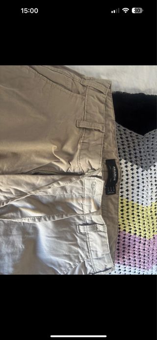 Pantalón chino beige talla 38