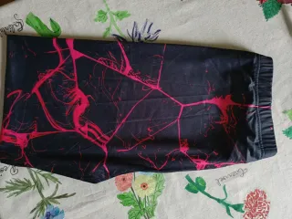 Mallas deportivas mujer negro y rosa