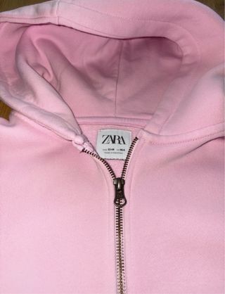 Sudadera Zara rosa talla 14
