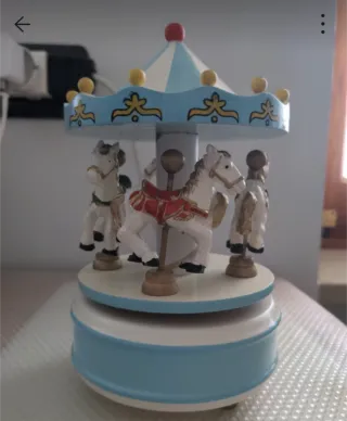 Carillon cavallini giostra bambini