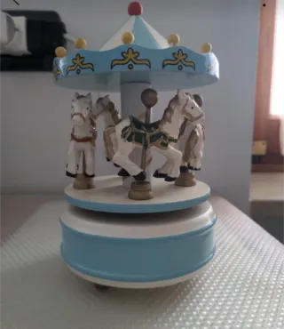 Carillon cavallini giostra bambini