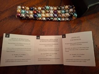 Bracciale La Manufacture Royale Perle Vere 3 fili