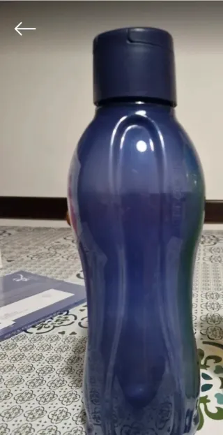 Bottiglia Tupperware 1 Litro Blu