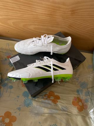 Botas de fútbol Adidas Copa Piel Blancas