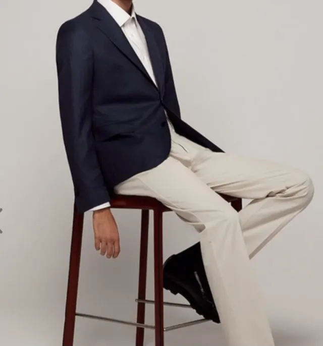 Americana 100% Lana Ojo de Perdiz Talla 50