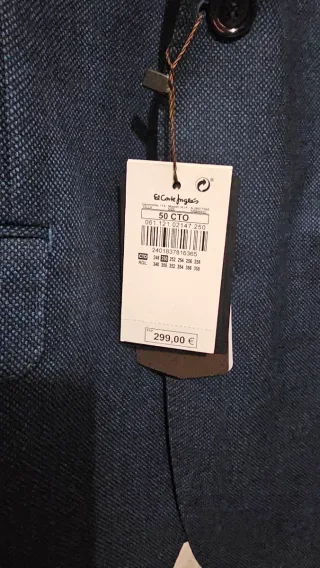 Americana 100% Lana Ojo de Perdiz Talla 50