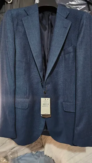 Americana 100% Lana Ojo de Perdiz Talla 50