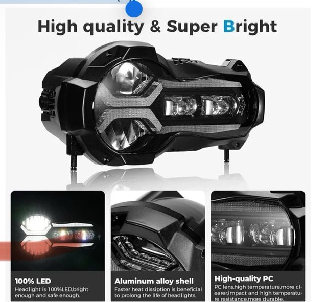 Faros Moto R1200GS 2013-2018